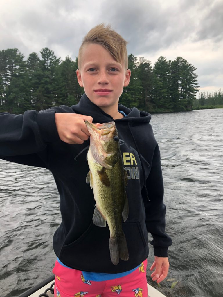 Musky Fishing on Upper Buckatabon in Vilas County Deer Path Resort